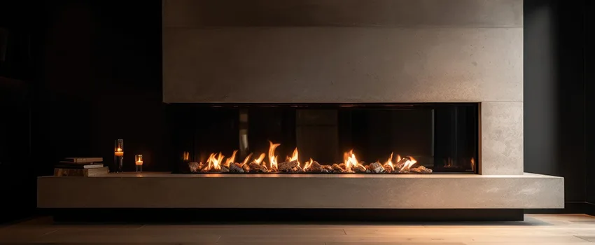 Gas Fireplace Ember Bed Design Services in Johnston, Iowa