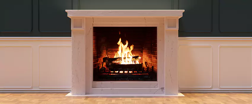 Open Flame Wood-Burning Fireplace Installation Services in Johnston, Iowa