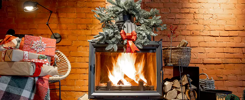 Travis Industries Linear Gas Fireplace Installation in Johnston, Iowa