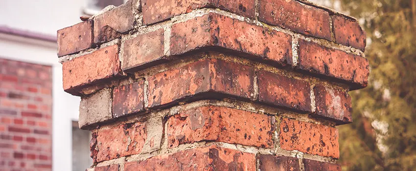Cracked Chimney Bricks Repair Cost in Johnston, Iowa