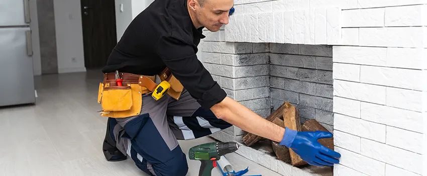 Fireplace Damaged Damper Frame Repair Services in Johnston, Iowa