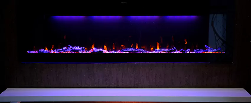 Dynamic Flame Color Fireplace Installation in Johnston, IA